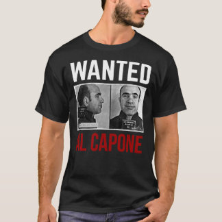 Al Capone  Most Wanted  V-Neck  T-Shirt