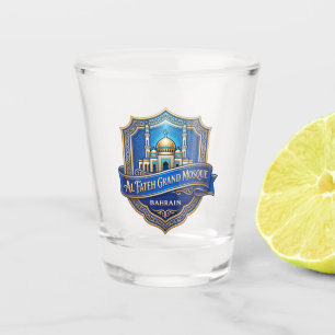 Al Fateh Grand Mosque Bahrain Shot Glass