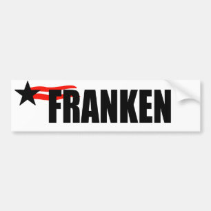 AL FRANKEN BUMPER STICKER