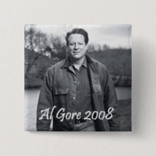 Al Gore 2008 Button (Front)