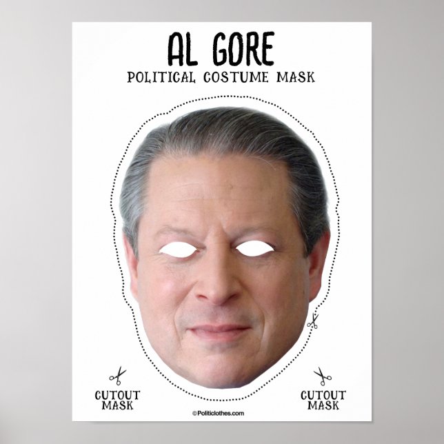 Al Gore Costume Mask Poster (Front)