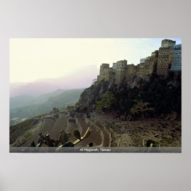 Al Hajjarah, Yemen Poster (Front)