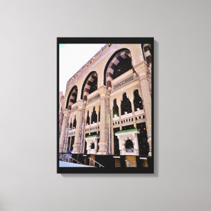 Al Haram Mosque Canvas Print