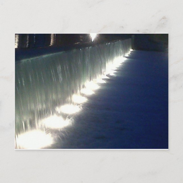 al kout fountain and falls postcard (Front)