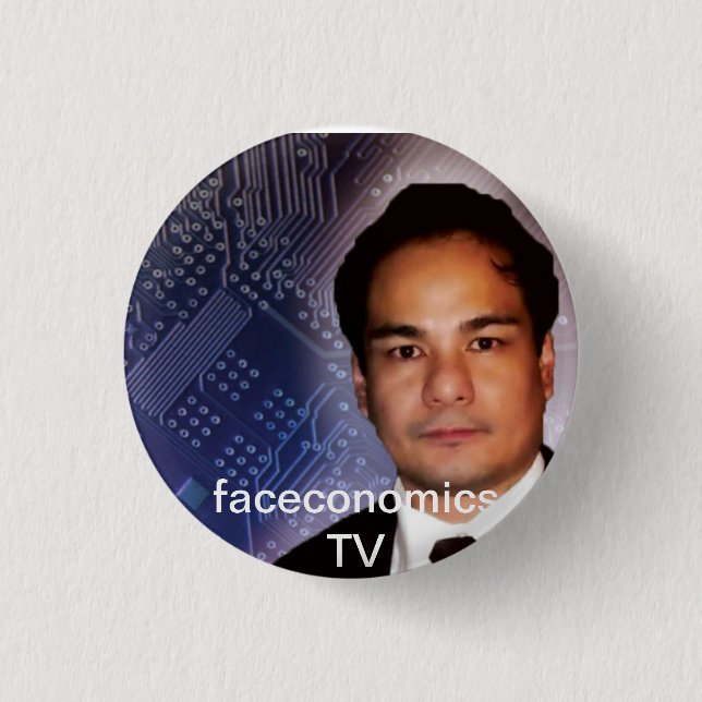 Al Mina US Senate Merchandise 3 Cm Round Badge (Front)