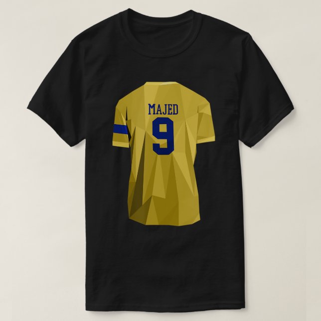 Al Nassr Majed Saudi Football Club Jersey Gift T-S T-Shirt (Design Front)