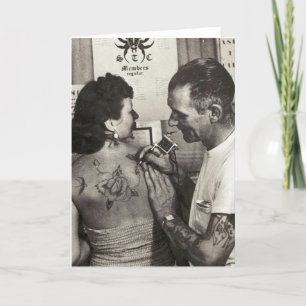 Al Shieferly tattoos Rose Card