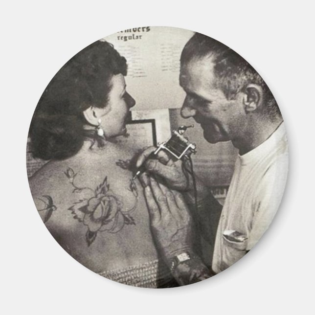 Al Shieferly tattoos Rose Magnet (Front)