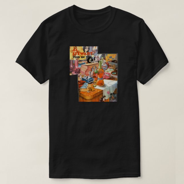 Al Stewart Year Of The Cat Classic T-Shirt (Design Front)