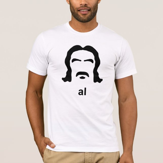 Al Swearengen Black Hirsute T-Shirt (Front)