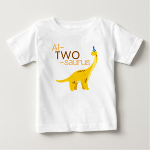 Al-TWO-saurus Second Birthday Dinosaur Shirt