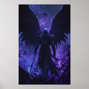 Al Umbra - Epic Villain Character Poster with a Ma