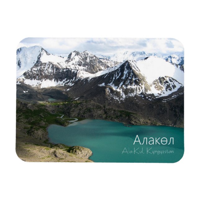 Ala-Kul - Kirgisistan Magnet (Horizontal)