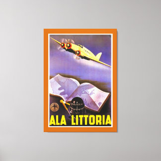 Ala Littoria - L Canvas Print