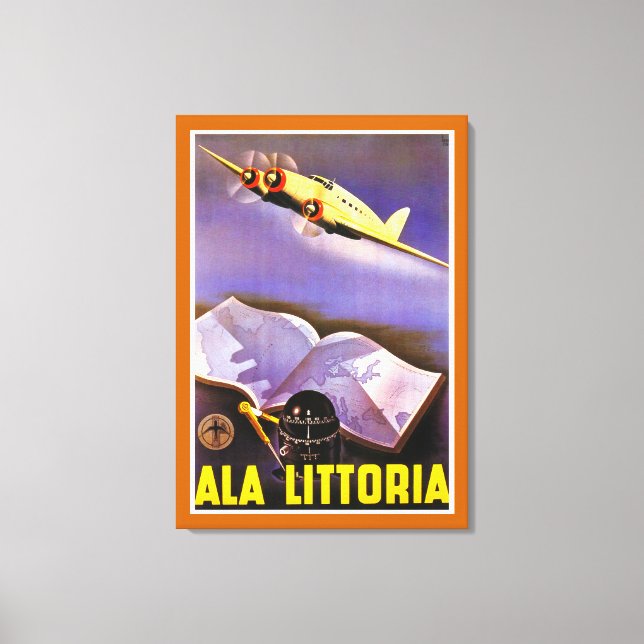 Ala Littoria - m Canvas Print (Front)
