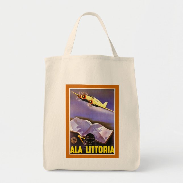 Ala Littoria Tote Bag (Front)