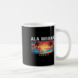 Ala Moana Beach Hawaii Men Women Surfing _1 Coffee Mug