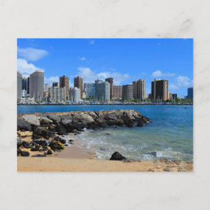 Ala Moana Beach Park Postcard