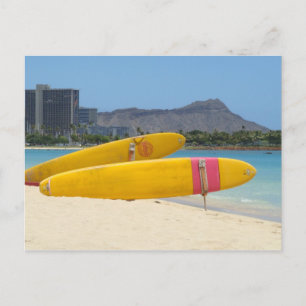 Ala Moana Surfboards Postcard
