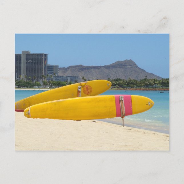 Ala Moana Surfboards Postcard (Front)