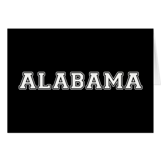 Alabama (Front Horizontal)