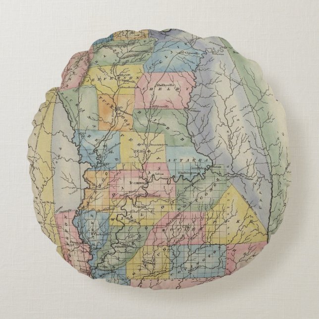 Alabama 2 round cushion (Front)