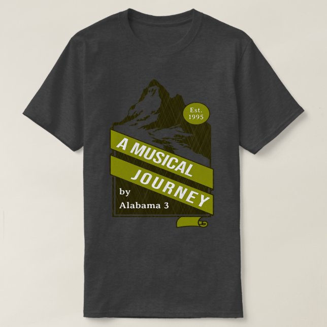 Alabama 3 1995 Music D133 TShirt (Design Front)