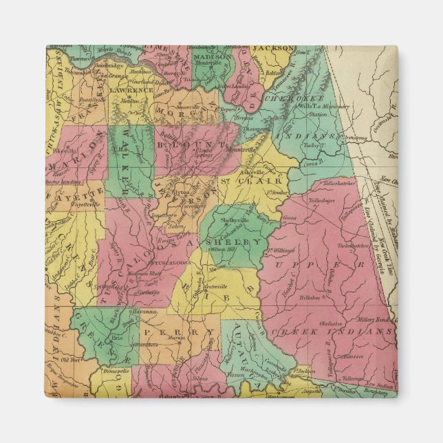 Alabama 3 magnet (Front)