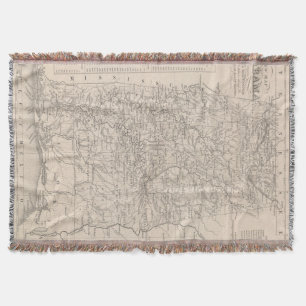 Alabama 6 throw blanket