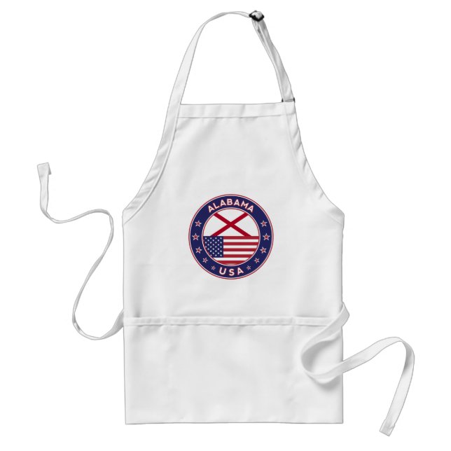 Alabama, Alabama t-shirt, Alabama sticker, Standard Apron (Front)