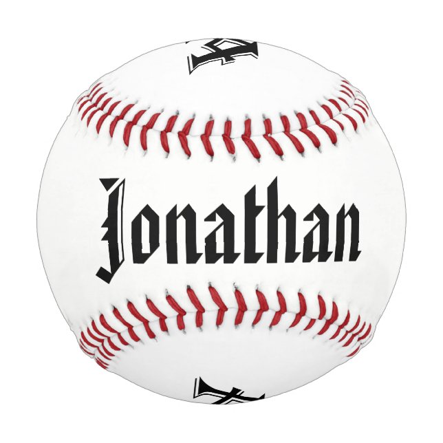Alabama and Flag Custom Name bbt Baseball (Back)