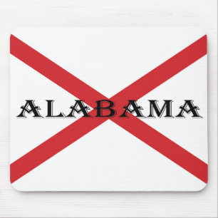 Alabama and Flag mpcnt Mouse Mat