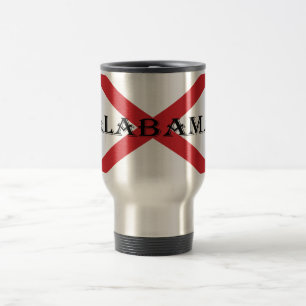 Alabama and Flag mugcnt Travel Mug
