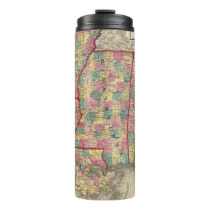 Alabama, Arkansas, Louisiana, and Mississippi Thermal Tumbler