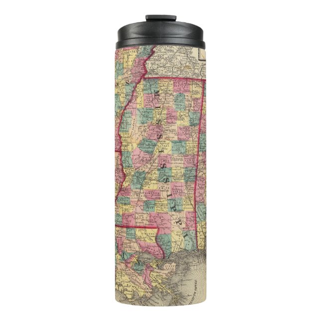 Alabama, Arkansas, Louisiana, and Mississippi Thermal Tumbler (Front)