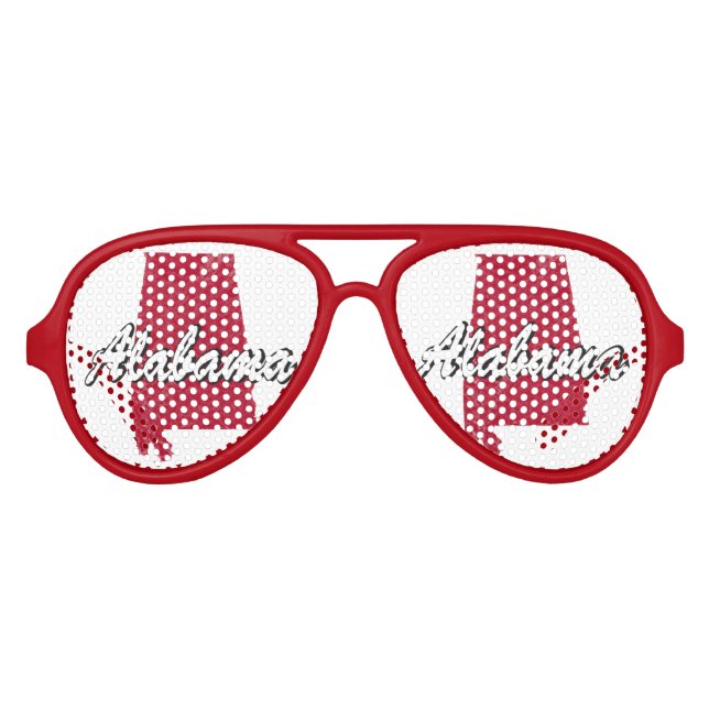 Alabama Aviator Sunglasses (Front)