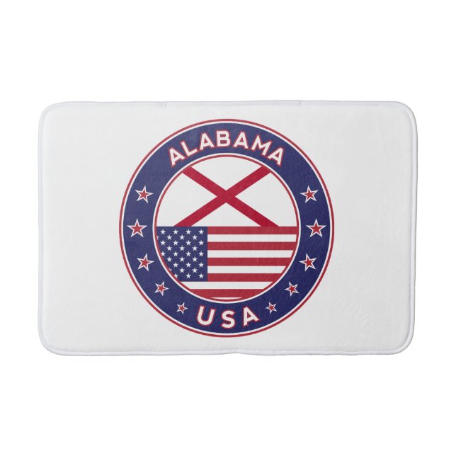 Alabama Bath Mat (Front)