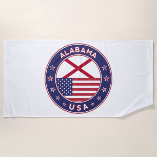Alabama Beach Towel
