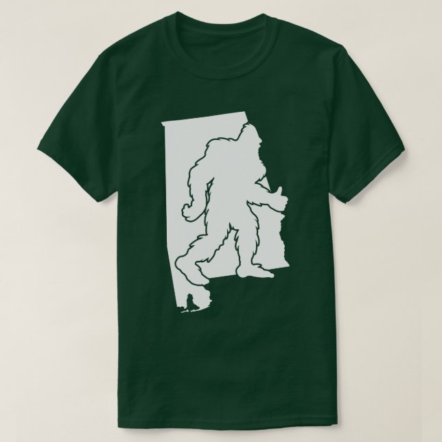 Alabama Bigfoot T-Shirt (Design Front)