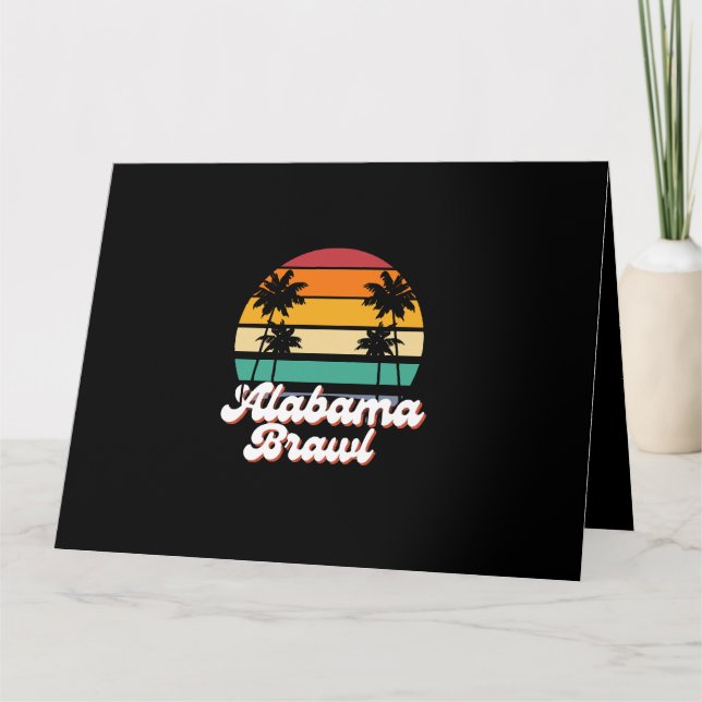 Alabama Brawl  Card (Front)