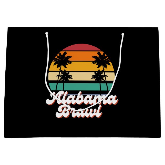 Alabama Brawl  Large Gift Bag (Front)