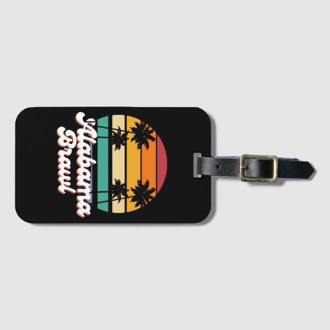 Alabama Brawl  Luggage Tag (Front Horizontal)
