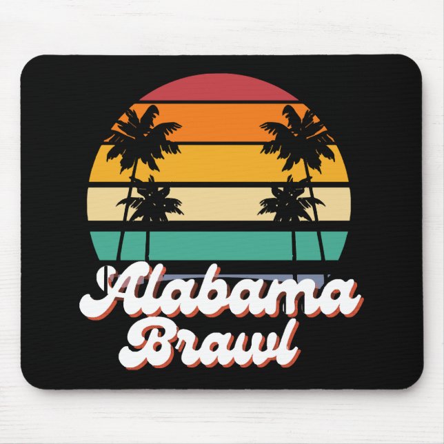 Alabama Brawl  Mouse Mat (Front)