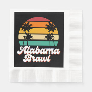 Alabama Brawl  Napkin