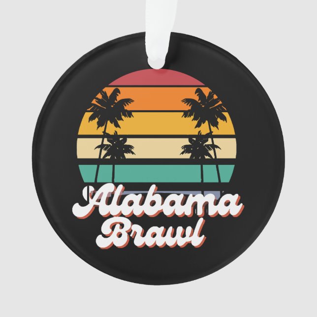 Alabama Brawl  Ornament (Front)