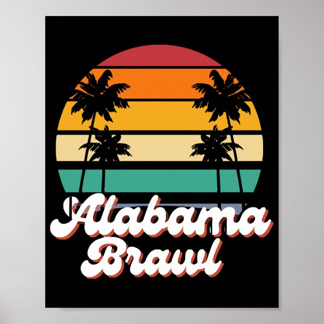 Alabama Brawl  Poster (Front)