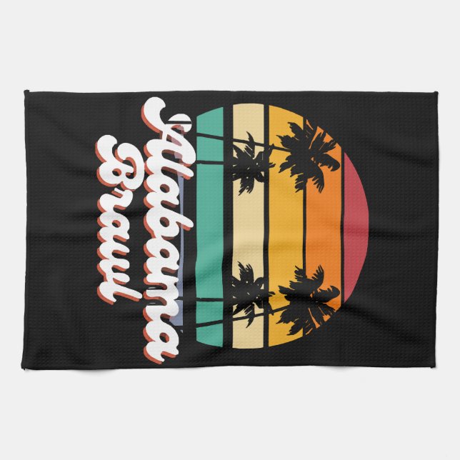 Alabama Brawl  Tea Towel (Horizontal)