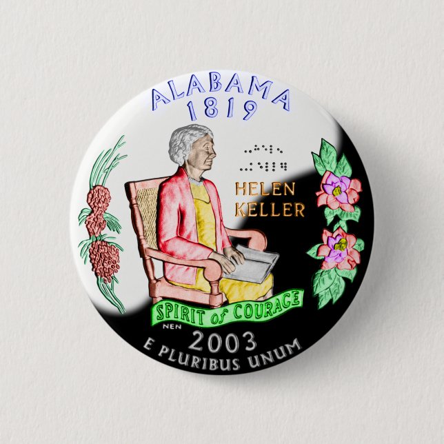 Alabama Button (Front)