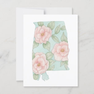 Alabama Camelias Postcard