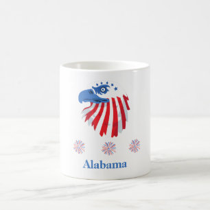 Alabama Celebrates: Happy Independence D Coffee Mug